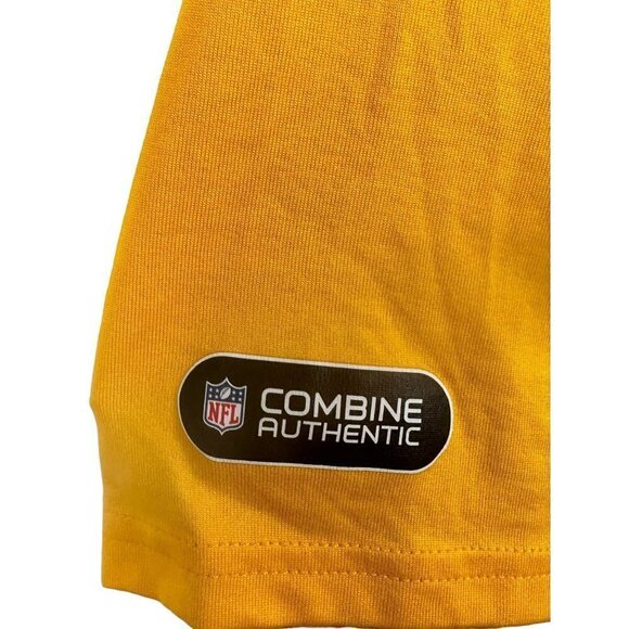 NFL Under Armour, Steelers yellow short sleeve T-shirt, size 2XL - Picture 2 of 6